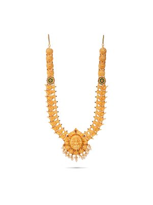 Silver Lakshmi Gold Plated Malai
