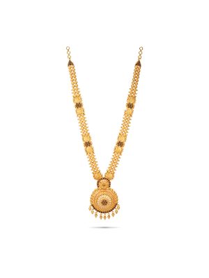 Silver Lakshmi Gold Plated Malai