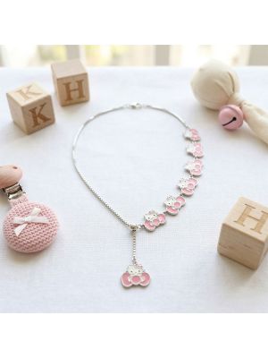 Silver Kitty Pendant Chain