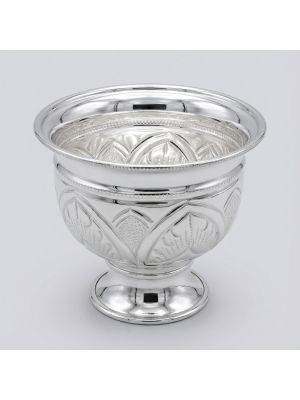 Ornate Leaf Silver Sandhana Pela