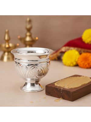 Divine Glow Silver Chembu Bowl