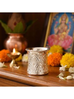 Traditional Rituals Silver Pancha Pathiram