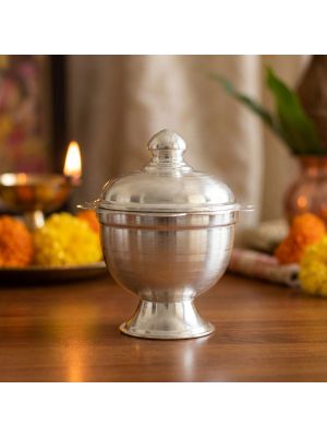 Sacred Ritual Silver Kumguma Chimili