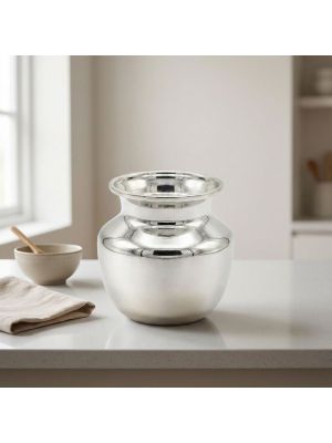 Traditional Polished Silver Chembu