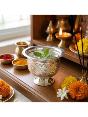 Classic Pooja Silver Sandhana Kinnum