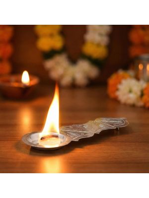 Heritage Floral Silver Sudam Plate