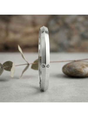 Solid Spritual Men's Silver Gadi