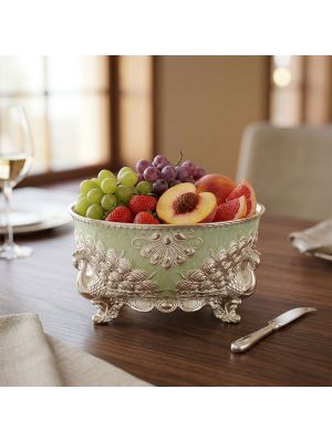 Classic Mayil Small Silver Plated Bowl