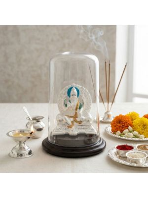 Divine Lakshmi Silver Idol