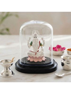 Divine Lakshmi Silver Idol