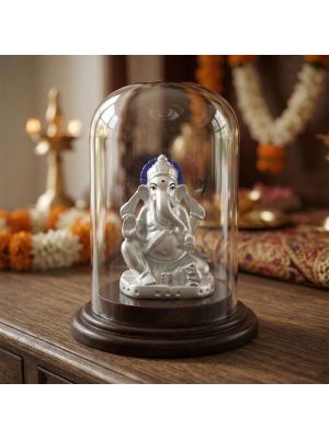 Lord Ganesh Silver Idol