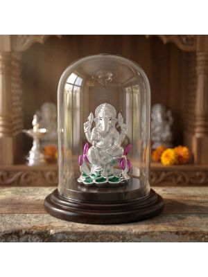 Lord Ganesh Silver Idol