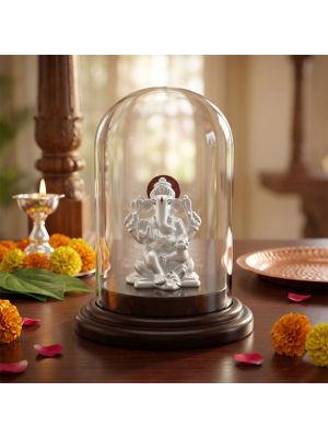 Lord Ganesh Silver Idol