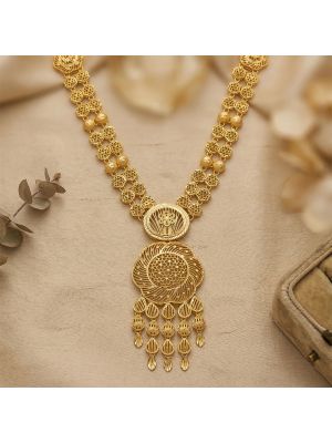 Floral Motif Silver Casting Turkey Malai