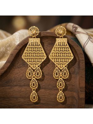 Filigree Silver Casting Turkey Drops