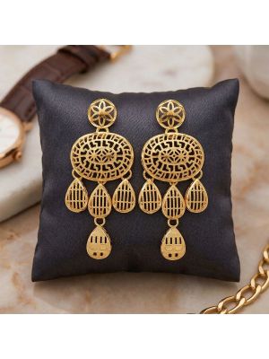 Turkish Filigree Silver Casting Drop