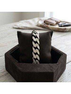 Traditional Italy Silver Men's Bracelet