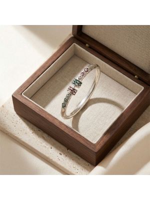 Antique Silver Kada Bangle