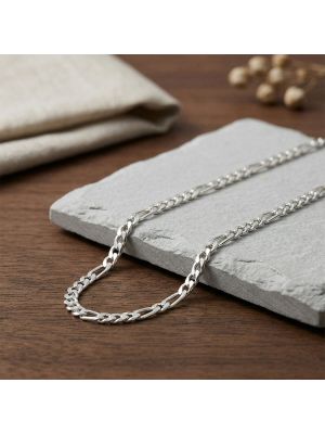 Silver Figaro Chain