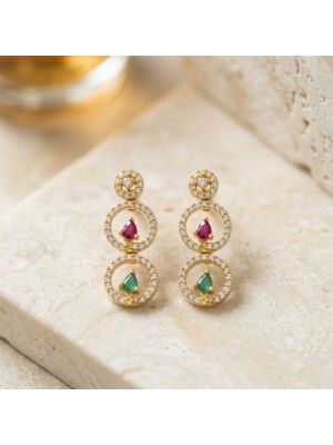 Premium Silver Casting Stone Drops