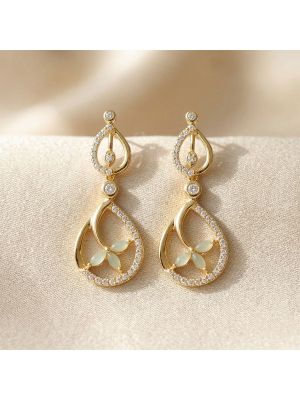 Fancy Silver Casting Blossom Drops