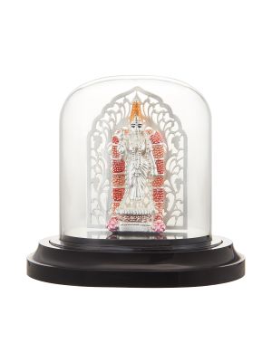 Goddess Meenakshi Silver Idol