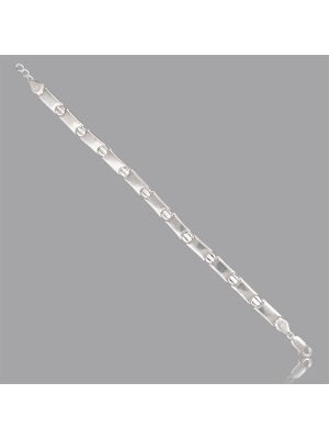 Silver Gents Classy Bracelet