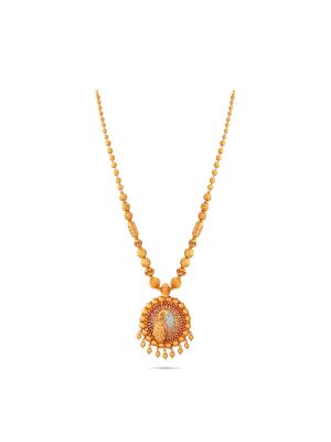 22kt traditional Gold Malai Designs Thangamayil Jewellery