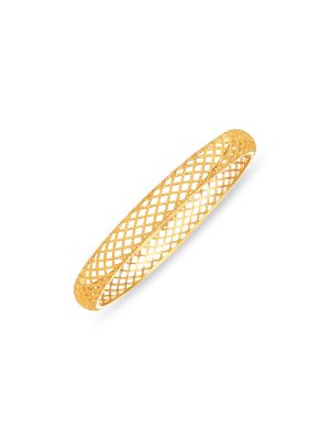 Classy Gold Bangle-hover