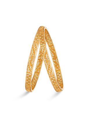 Kolkata Gold Bangle-hover