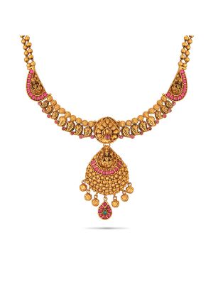 Latest Fancy Gold Necklace-hover