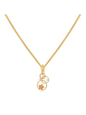 Trendy Gold Pendant-hover