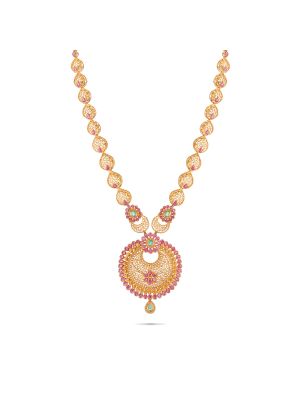 Elegant Real Stone Gold Malai-hover
