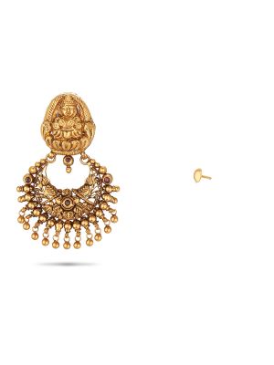 Gold Nagas Earring-hover