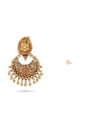 Gold Nagas Earring-hover