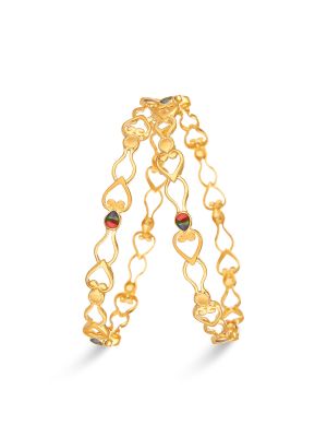 Latest Trendy Gold Bangle-hover