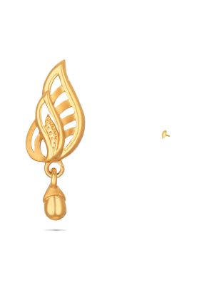 Charming Classy Gold drop Earring-hover
