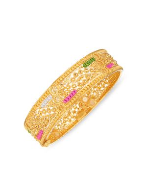 Traditional Grand Gold Bangle-hover