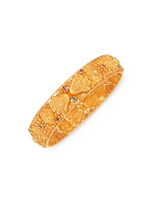 Traditional Grand Gold Bangle-hover