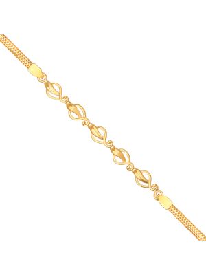 Simply Elegant Gold Bracelet-hover