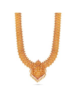 Prettiest Lakshmi Kasu Malai-hover