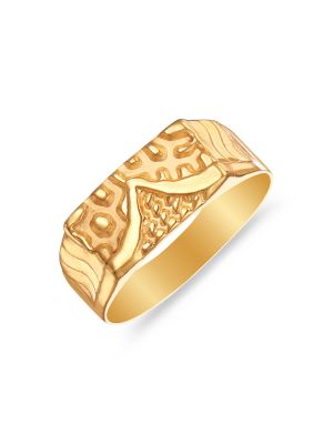 Latest Mens Gold Ring-hover