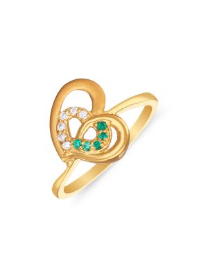 Glorious Heart Gold Ring-hover