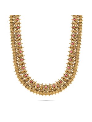 Mesmerising Nagas Antique Kasu Malai-hover