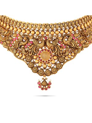 Royal Antique Choker Necklace-hover