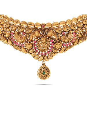 Royal Antique Choker Necklace-hover