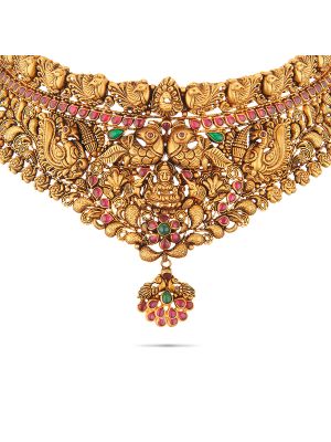 Royal Antique Choker Necklace-hover