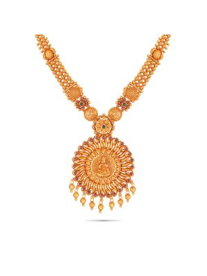 Exciting Gold Fancy Necklace-hover