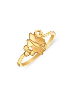 Latest Gold Butterfly Ring-hover