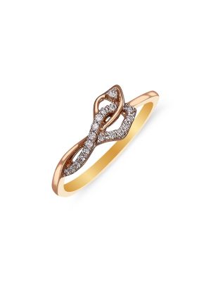 Enticing Trendy Diamond Ring-hover